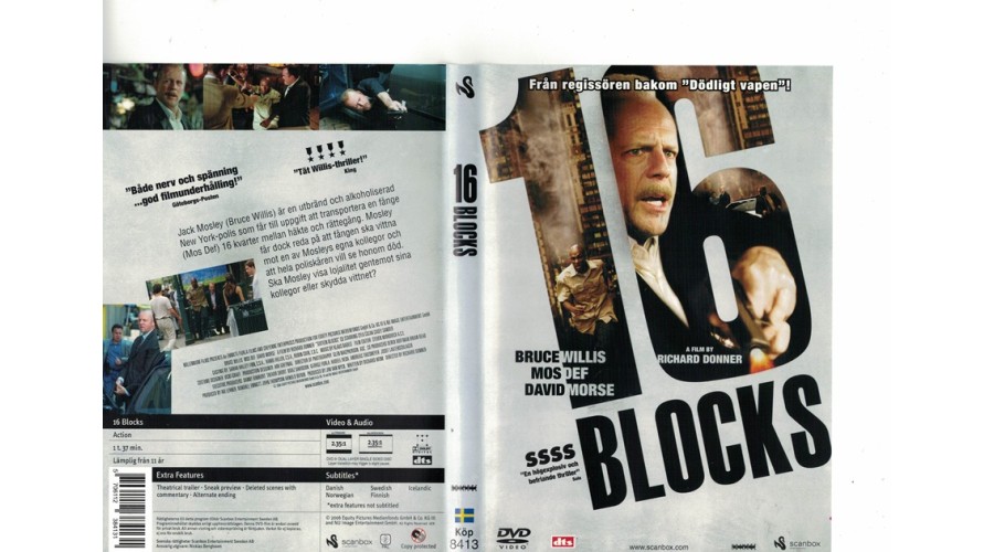 16 Blocks DVD