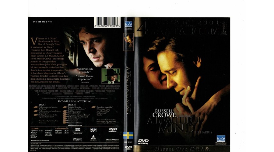 A Beautiful Mind DVD