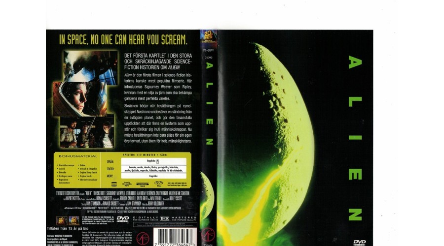Alien 1 DVD
