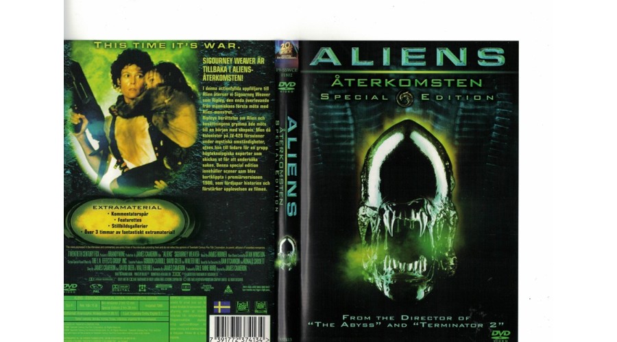 Aliens Återkomsten DVD