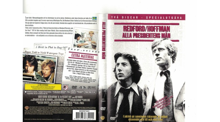 Alla Presidentens Män , 2 DVD