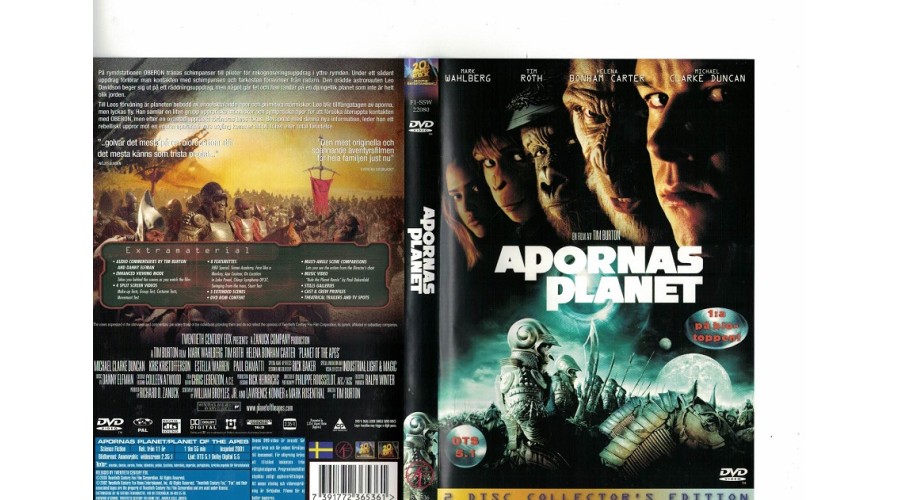 Apornas Planet 2001 DVD
