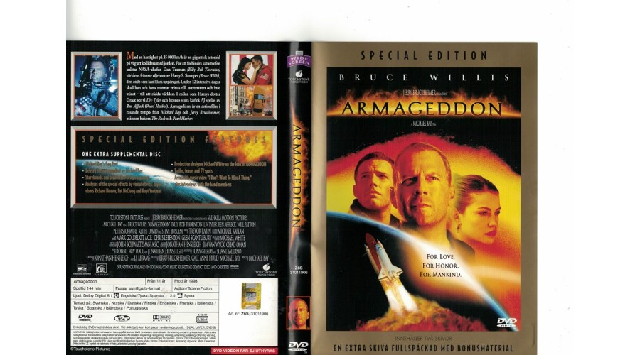 Armageddon DVD