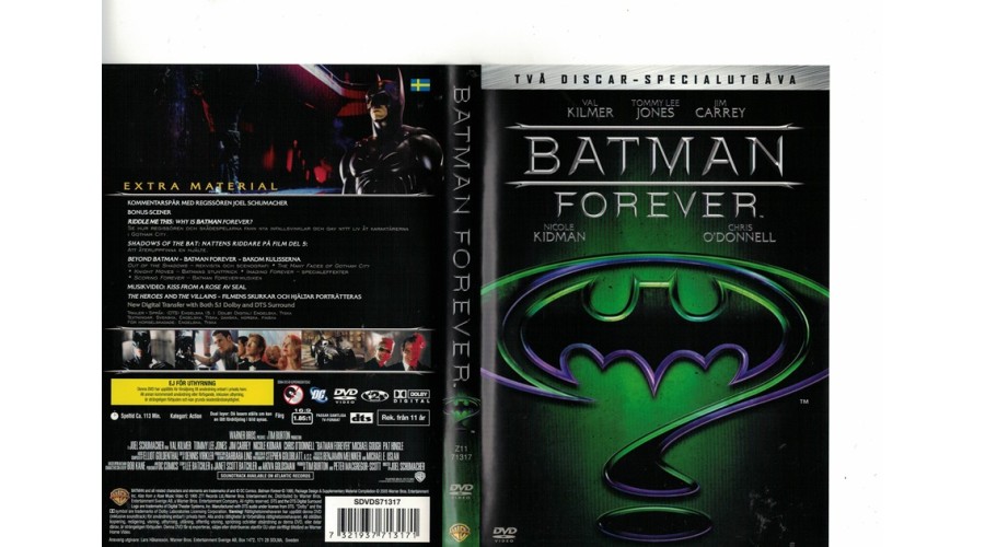 Batman Forever DVD
