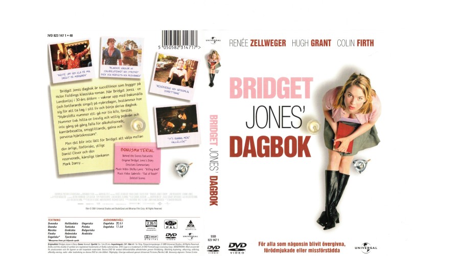 Bridget Jones Dagbok DVD