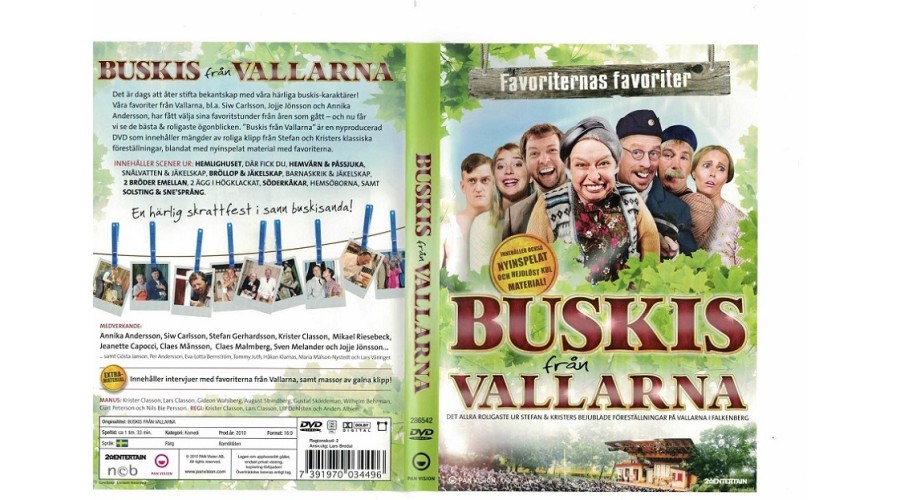 Buskis från Vallarna DVD