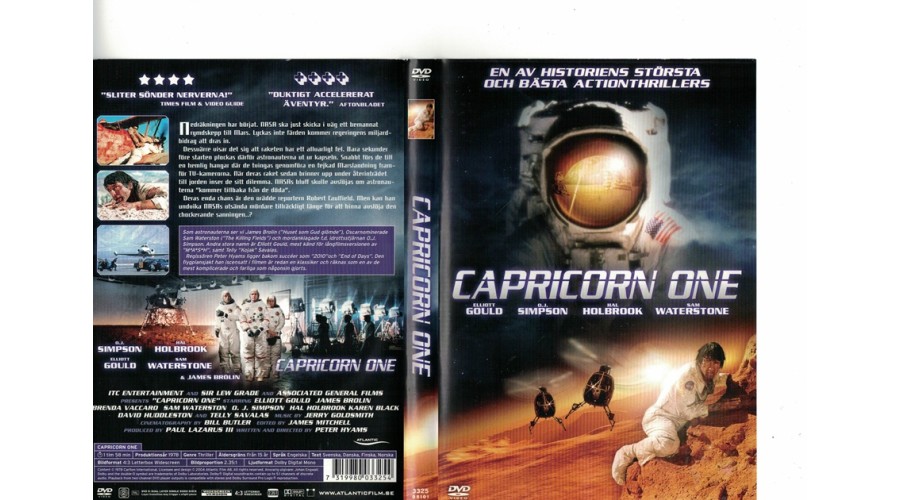 Capricorn One  DVD