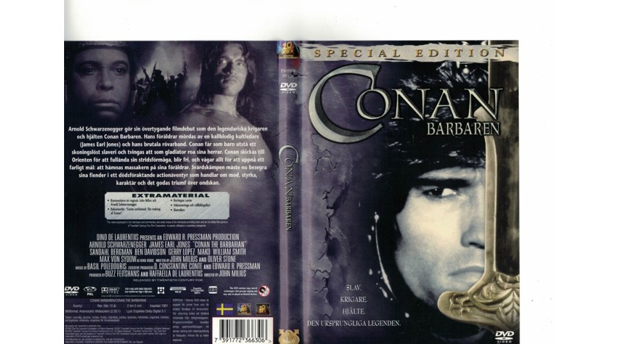 Conan Barbaren  DVD