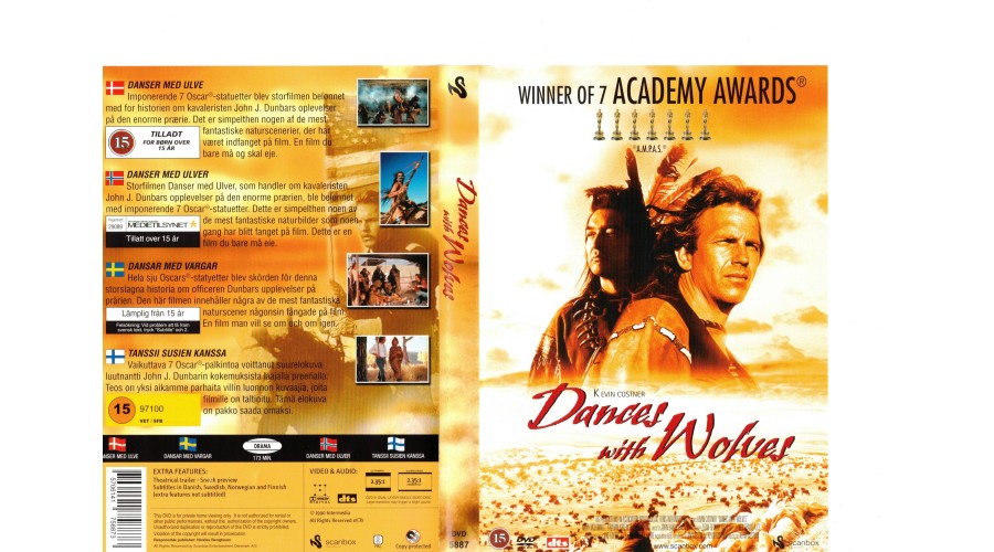 Dances With Wolves DVD
