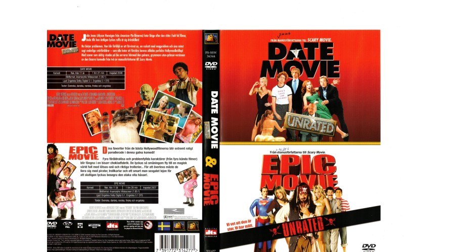 Date Movie + Epic Movie DVD