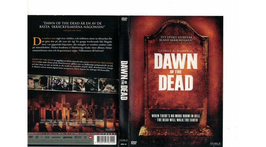 Dawn of the Dead  DVD