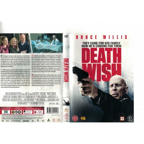 Death Wish 2018  DVD