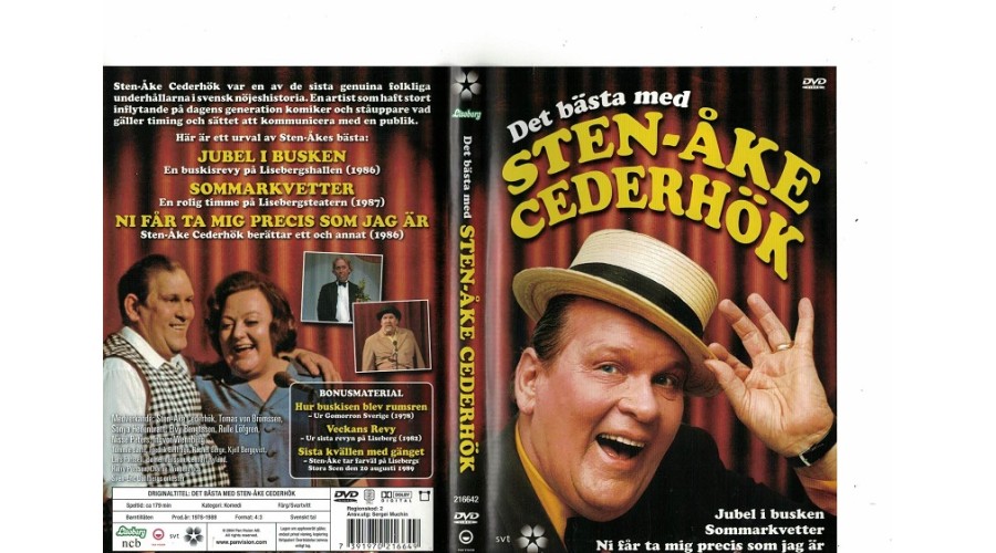 Det bästa med Sten-åke Gederhök DVD