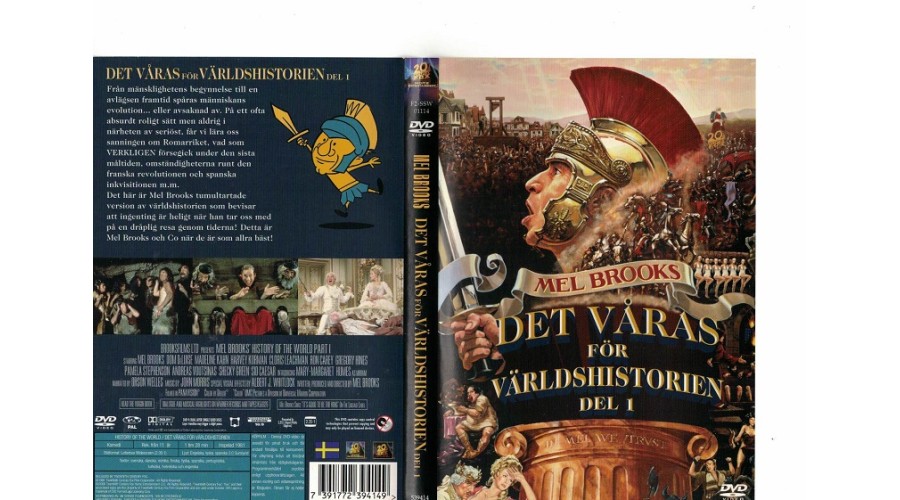 Det Våras för Världhistorien DVD
