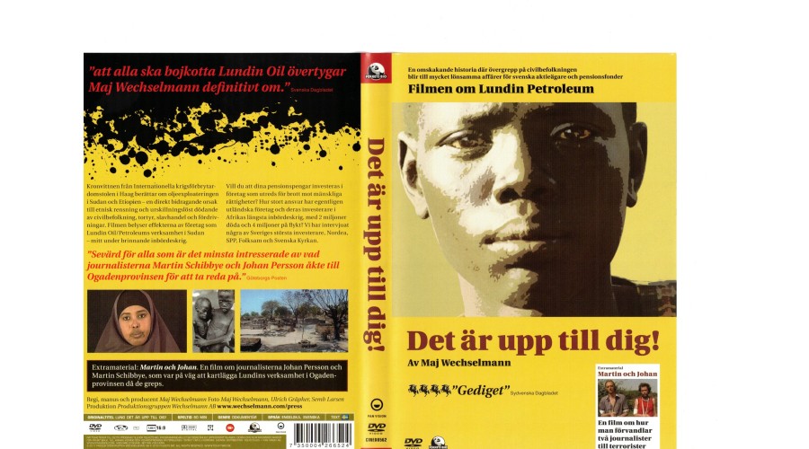 Det Är Upp Till Dig DVD