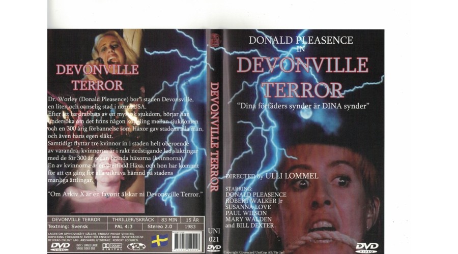 Devonville Terror DVD