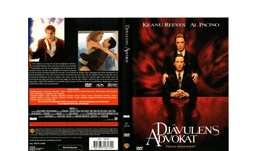 Djävulens Advokat DVD