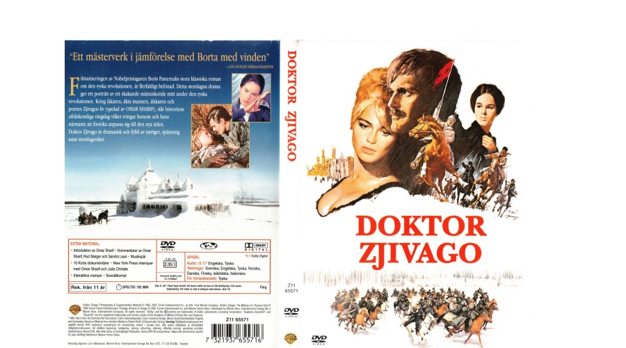 Doktor Zjivago 1965 DVD
