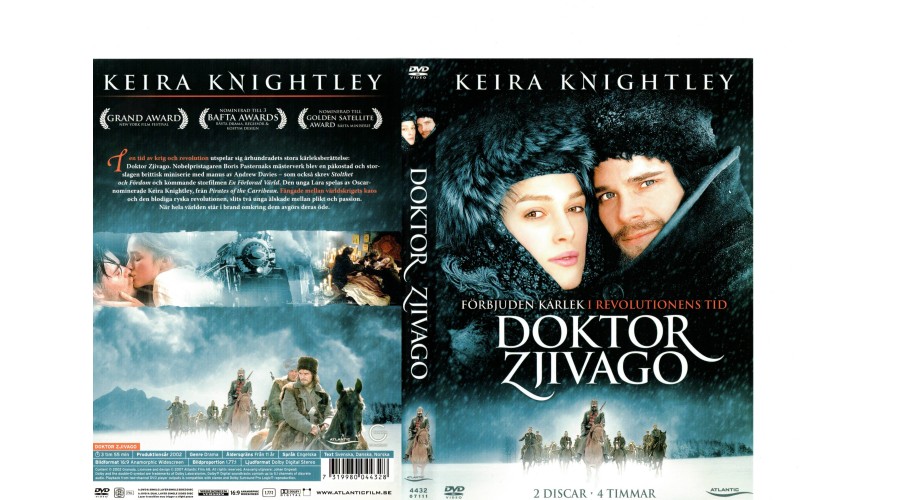 Doktor Zjivago DVD