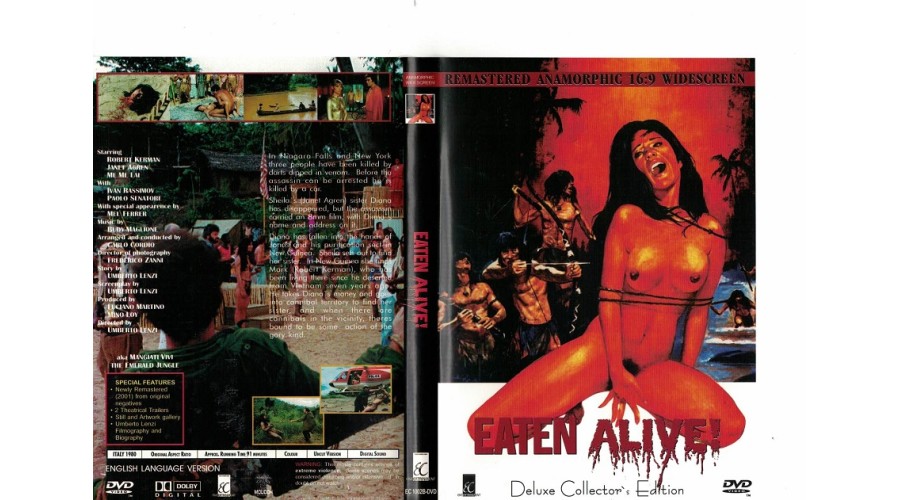 Eaten Alive 1980  DVD