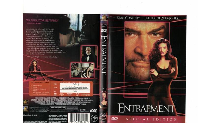 Entrapment DVD