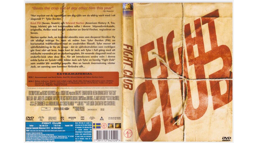 Fight Club DVD