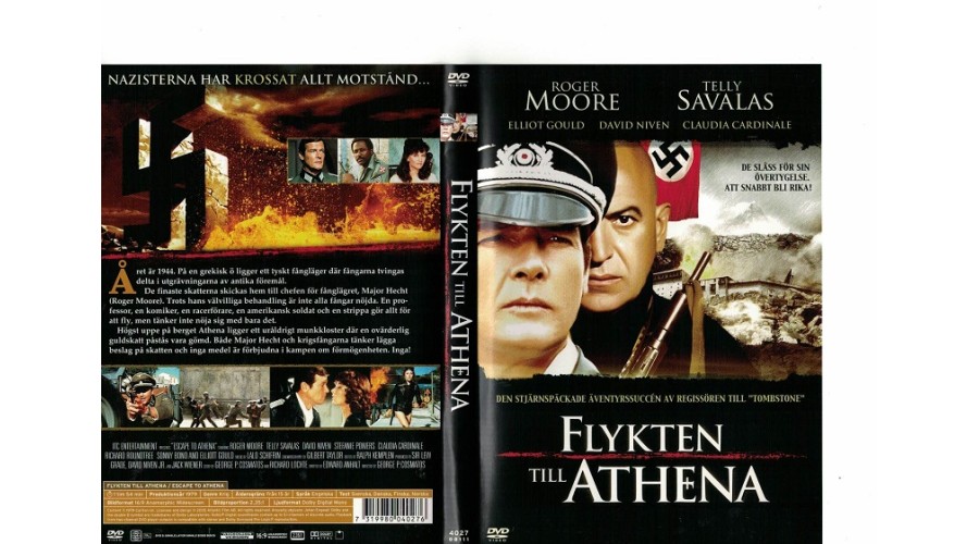 Flykten till Atena DVD
