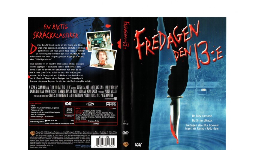 Fredagen den 13.e DVD 1980