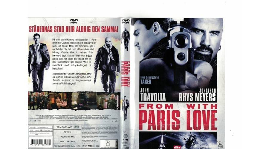 From Paris With Love DVD