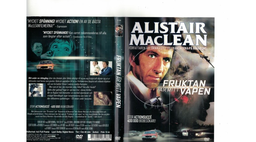 Fruktan Är Mitt Vapen  DVD
