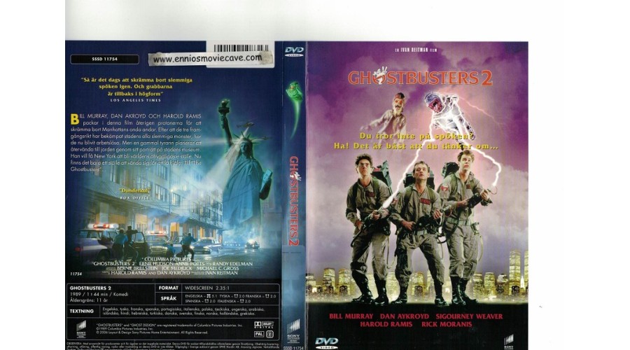 Ghostbusters 2   DVD