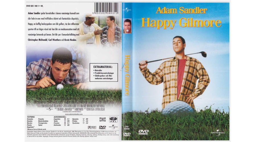 Happy Gilmore  DVD