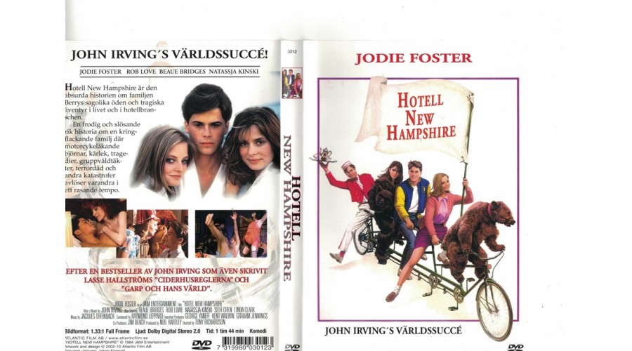 Hotell  New Hampshire  DVD