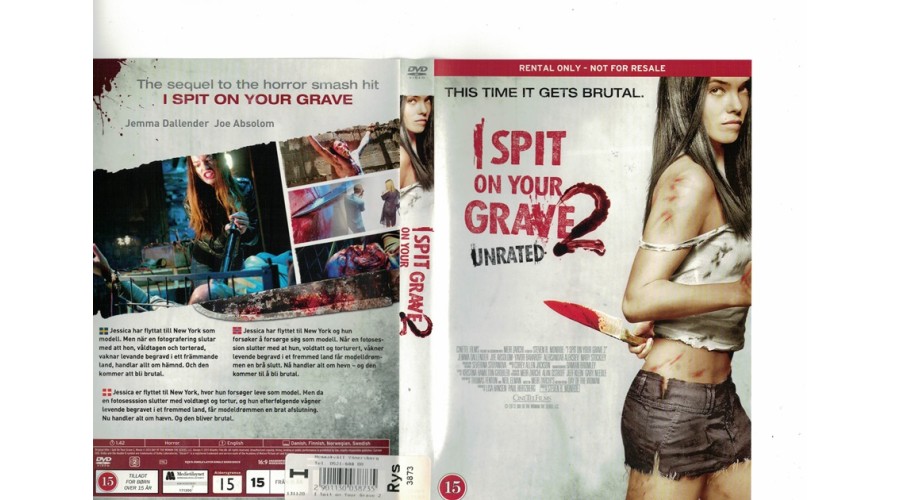 I Spit On Your Grave 2 DVD