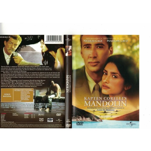 Kapten Corelli´s Mandolin  DVD