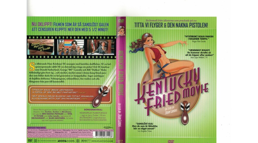 Kentucky Fried Movie  DVD