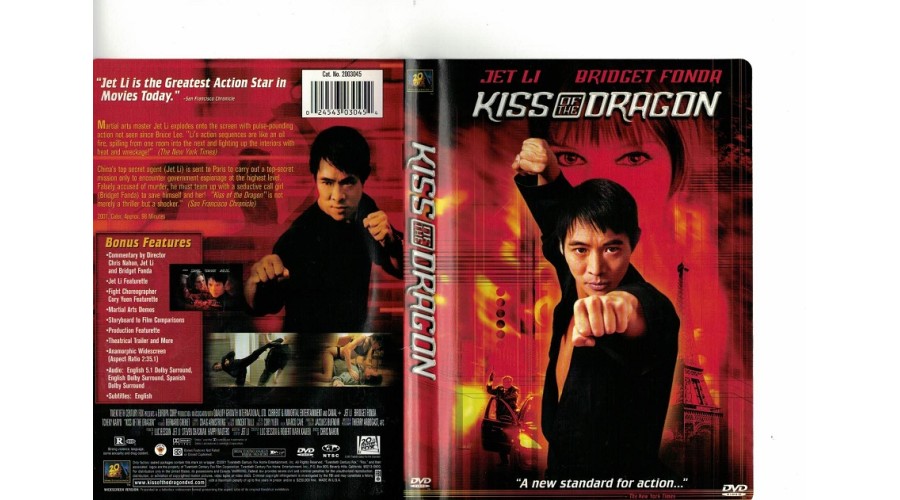 Kiss of the dragon DVD