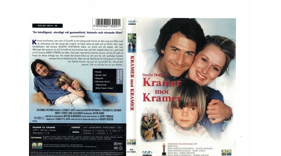 Kramer Mot Kramer DVD