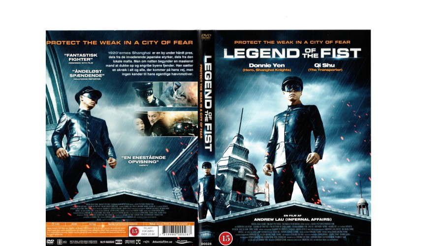 Legend of the Fist DVD
