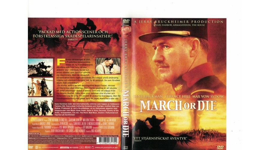 March or Die  DVD