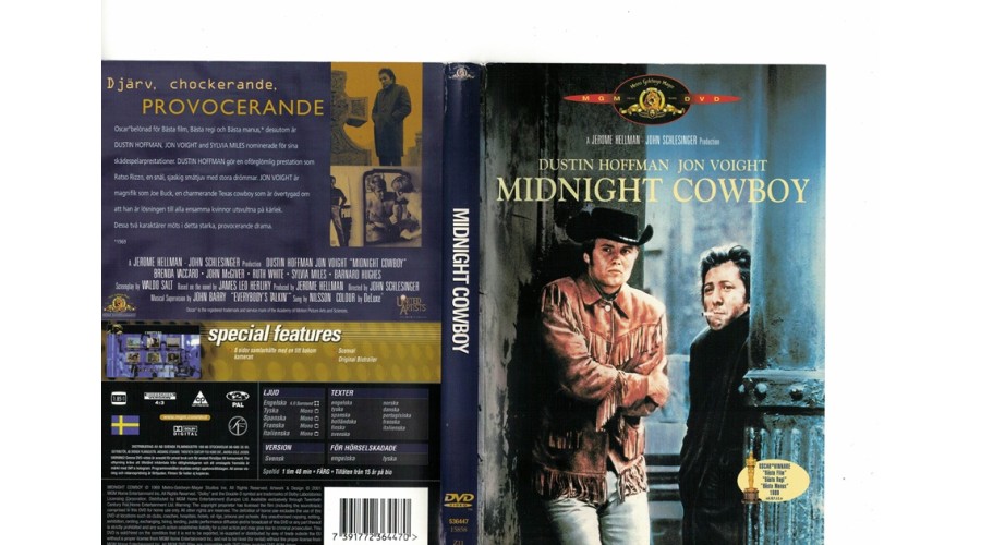Midnight Cowboy  DVD