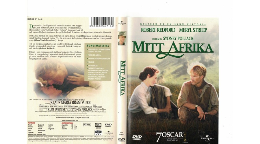 Mitt Afrika DVD
