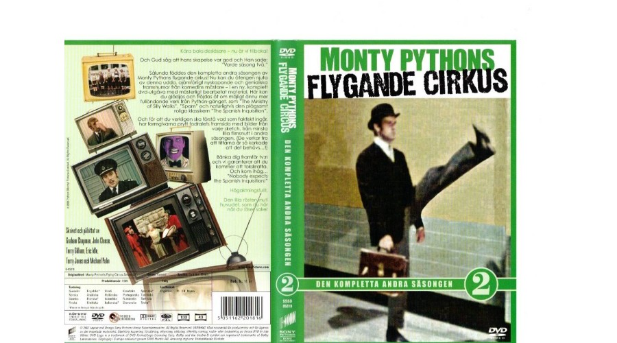Monty Pythons Flygande Cirkus DVD