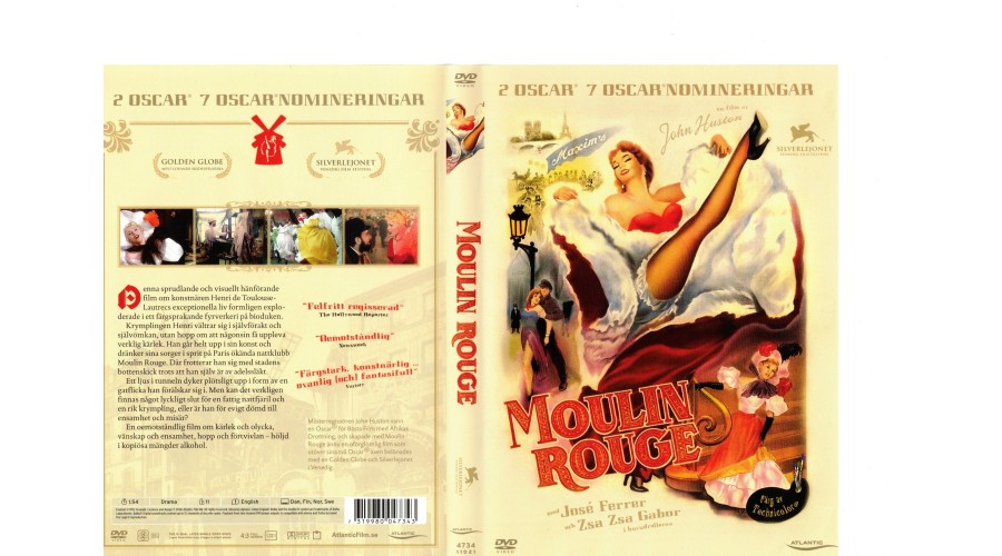 Moulin Rouge 1952 DVD