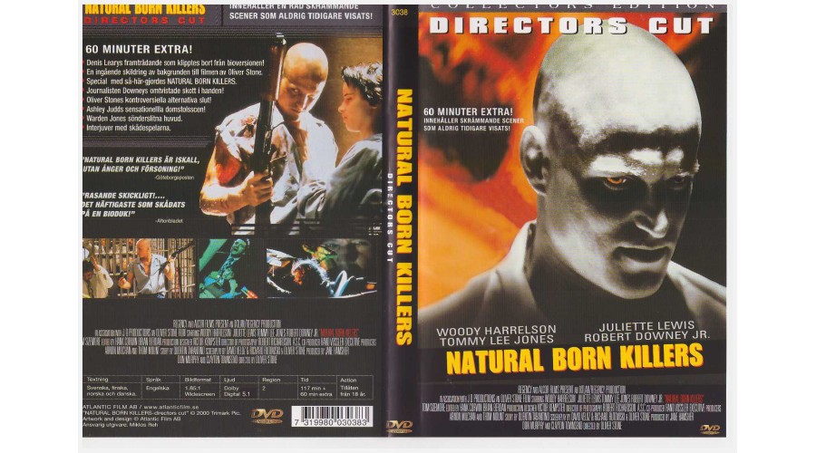 Natural Born Killers DVD
