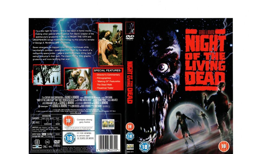 Night of the Living Dead 1990, DVD