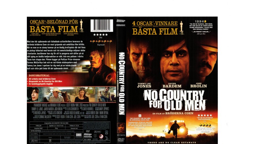 No Country For Old Men DVD
