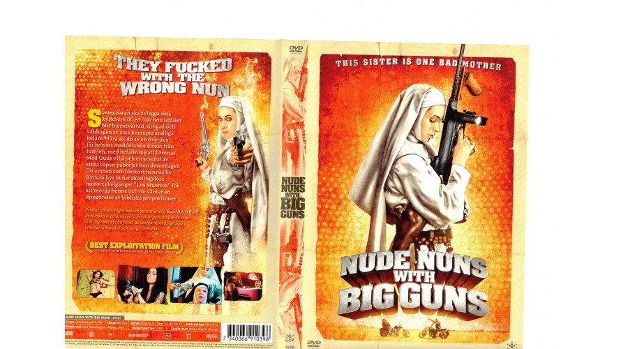 Nude Nuns with Big Guns DVD