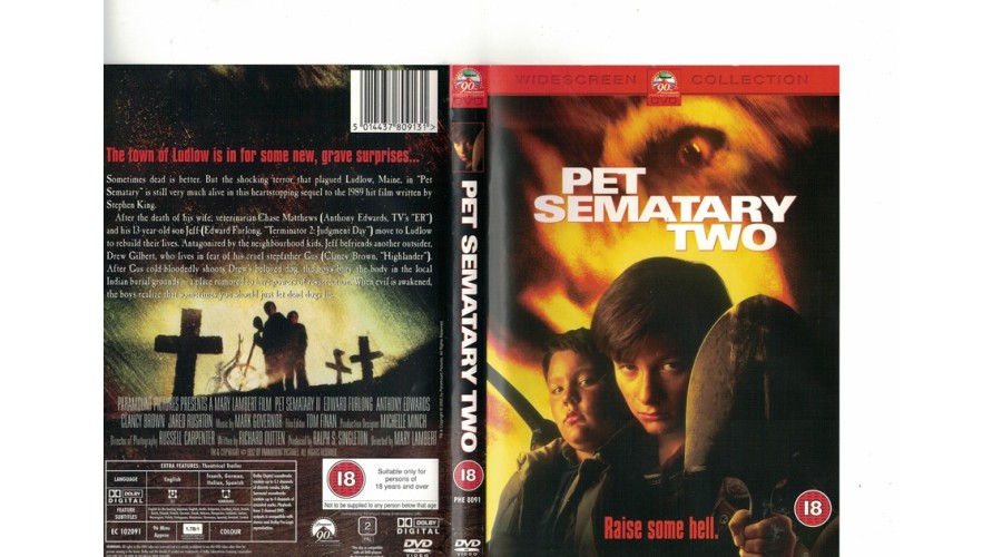 Pet Sematary Two DVD