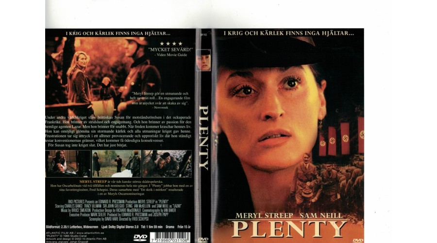 Plenty DVD
